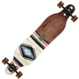 ARBOR "Flagship - Axis 40" Complete Longboard Skateboard 40" x 8.75" PARIS Carve Freeride BRN/WHT