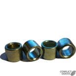 BEARING SPACERS Steel 10mm Skateboard Longboard Set of 4 Fit 8mm diameter axles