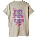 BLAST SKATES "Callum McRobbie - Mushroom Melt" Skateboard  T-Shirt NATURAL  M L  XL Tee ENGLAND