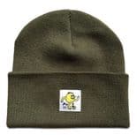 BLAST SKATES "Logo Swatch" Skateboard  Beanie ARMY GREEN