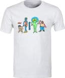 BLIND "Gonz - Colored People" Skateboard T-Shirt WHITE  M L XL 1990s Tee Gonzales