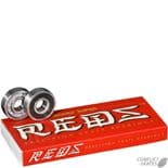 BONES "Bearings - Super Reds" Skateboard BEARINGS 608 Sets of 8