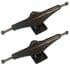 BULLET 185 BLACK & SILVER Mix Skateboard Trucks 10