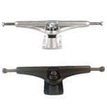 BULLET 185 BLACK & SILVER Mix Skateboard Trucks 10" Wide Longboard Old Skool 185mm