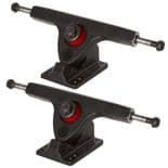 CALIBER II "Fifty" Skateboard Trucks Longboard Freeride 9" 158mm 50deg BLACK