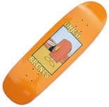 CHICO STIX "Speedy Bag Mask" Skateboard Deck 9.125" ORANGE 1990s Limited Edition 2nd