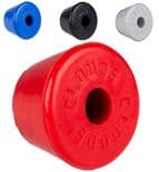 CLOUDS "Toestop - Rubber" Rollerskate fit Bauer Quad Skates x1 Toe Stop Blue Red Black White