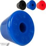 CLOUDS "Toestop - Urethane" Rollerskate fit Bauer Quad Skates x1 Toe Stop Blue Red Black