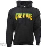 CREATURE "Logo" Skateboard Hood Sweatshirt Black S M L XL Hoodie