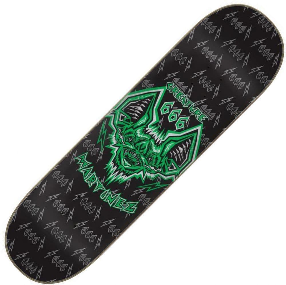 Planche Skate Creature Martinez Branca Pro – 8.6 Pouces – Green/Black