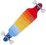 D STREET "Drop Through - Horizon" Skateboard Longboard 37" x 9.5"  RAINBOW Cruise Carve