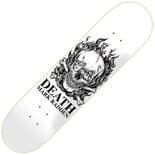 DEATH "Mark Radden - Girl  Skull" Skateboard Deck  8.25" x 32" WHITE  plus Grip  Park Street
