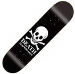 DEATH "OG Skull" Skateboard Deck  8.25" x 31.75" Black Vert Pool Park Street