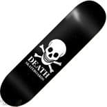 DEATH "OG Skull" Skateboard Deck 8.75" x 32" 14.25" WB BLACK Park Ramp Pool Vert