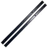 DODO "Bones" Skateboard Rails BLACK Old Skool Slide Bars 14 inch Pair