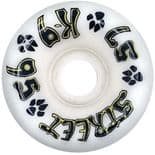 DOGTOWN "K9 80's Street" Skateboard Wheels 57mm 95a WHITE 1980s Reissues Pool