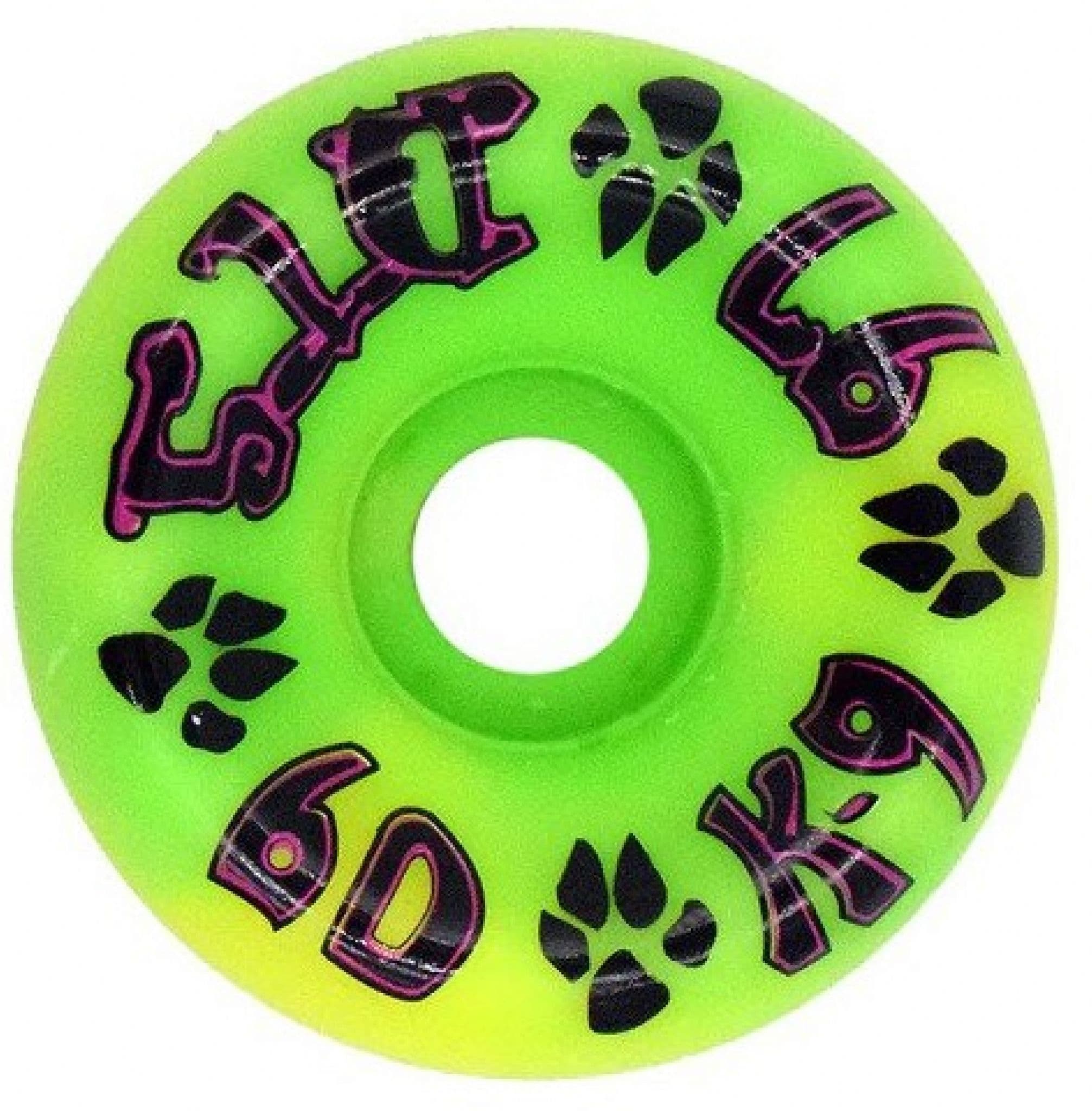 Roues De Skateboard Dogtown K-9 Années 80 - 60 Mm X 97a Blanc (lot De 4)
