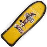 DOGTOWN "Stonefish" Skateboard Deck Old Skool 30.2" x 10.125" YELLOW BLACK FADE Reissue 1980s