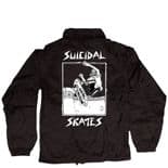 DOGTOWN x SUICIDAL SKATES  "Lance Mountain - Pool Skater" Coach Jacket BLACK L only Coat