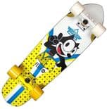 DUSTERS "Felix - Flashback Cruiser" Complete Skateboard 28.25" x  8.0"  Cruise Old Skool Transport