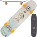 DUSTERS "Perch"  Longboard Skateboard 36" Freeride Slide Deck & Trucks only NO WHEELS!