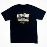 ELEPHANT BRAND  "Board #1" Skateboard T-Shirt BLACK  S M L XL Jeff Phillips