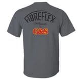 G&S "Fibreflex" Skateboard T-Shirt  CHARCOAL M L XL 1970s 1980s Tee Gordon & Smith