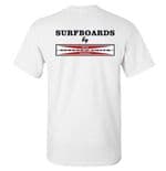G&S "Original Logo" Skateboard T-Shirt  WHITE M L or XL 1970s 1980s Tee Gordon & Smith