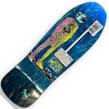 G&S "Street Chomp" Skateboard Deck 10.125" x 32" 15.25" WB BLUE 1980s