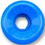 G&S "Yo-Yo" Skateboard Wheels 63mm 86a BLUE YoYos 1970s Gordon Smith
