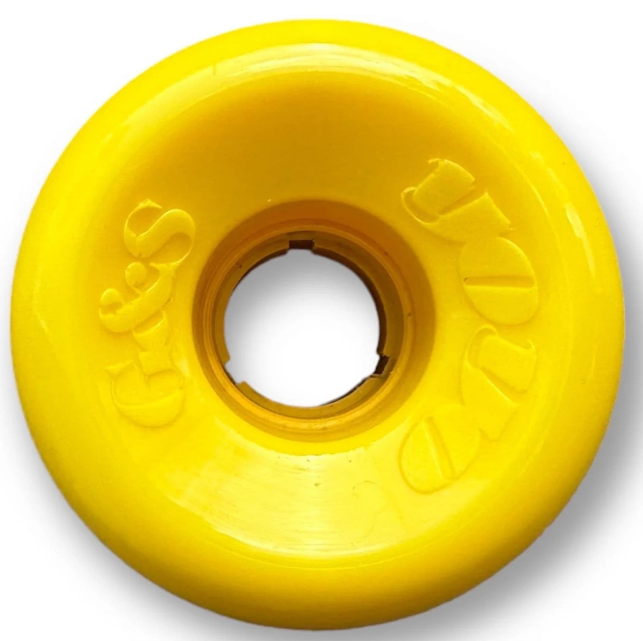 G&S "YoYo" Skateboard Wheels 63mm 86a YELLOW YoYos 1970s Gordon Smith