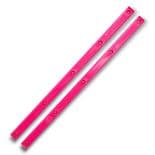 G-TOOL "Rails" Skateboard Rails Pair 14.5" PINK  Slide Ribs Side Grabs