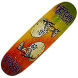 HEROIN "The Symmetrical Egg - Rainbow" Skateboard Deck 8.75" x 31.5" RASTA