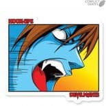 HOOK-UPS "Devilman 13" Skateboard Sticker 11cm NOS Jeremy Klein 1990s 2000s