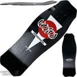 HOSOI "OG Hammerhead" Skateboard deck 10.5" BLACK early 1980s reissue Christian OG CONCAVE