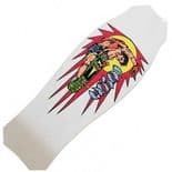 HOSOI "Rocket Air" Skateboard deck 10.25" x 30.25" WHITE Old Skool Christian Hosoi Reissue
