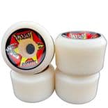 HOSOI "Rockets" Skateboard Wheels 61mm 97a  WHITE 1980s Made in USA Reissues