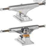 INDEPENDENT 139 Stage 11 Raw Skateboard Trucks Polished 8.0" Park Street Indy