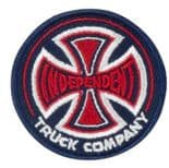INDEPENDENT "1978 Cross" Sew On Cloth Patch NAVY RED Skateboard 6.0cm