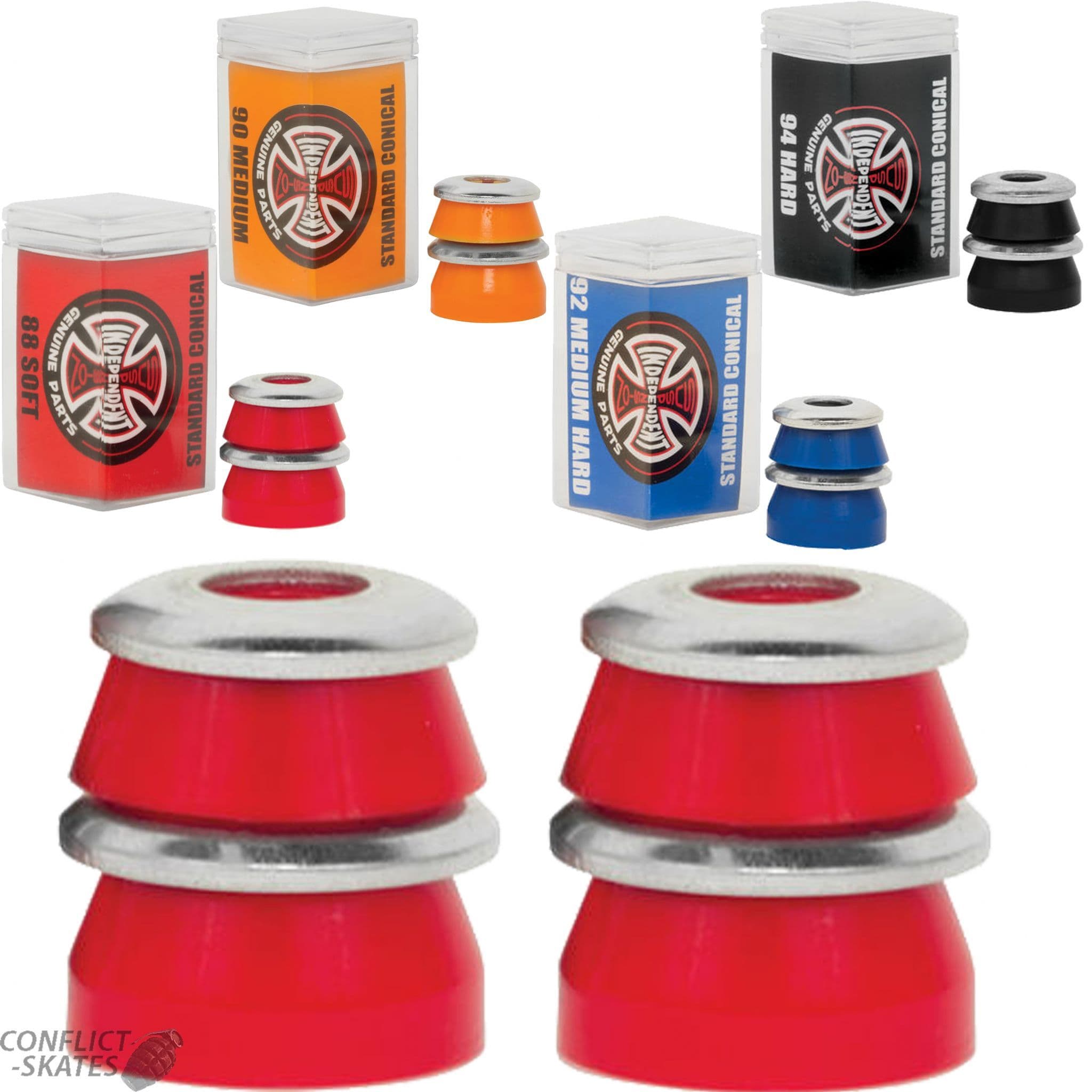 Independent Trück Bushings Standard Conical Cushions Hard 94a