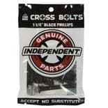 INDEPENDENT "Cross Bolts" Skateboard Truck Mounting Bolts 1.25" Phillips Countersunk Longboard