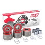 INDEPENDENT "GP-R"  Genuine Parts Skateboard Bearings x8 inc Spacers and Speed Rings