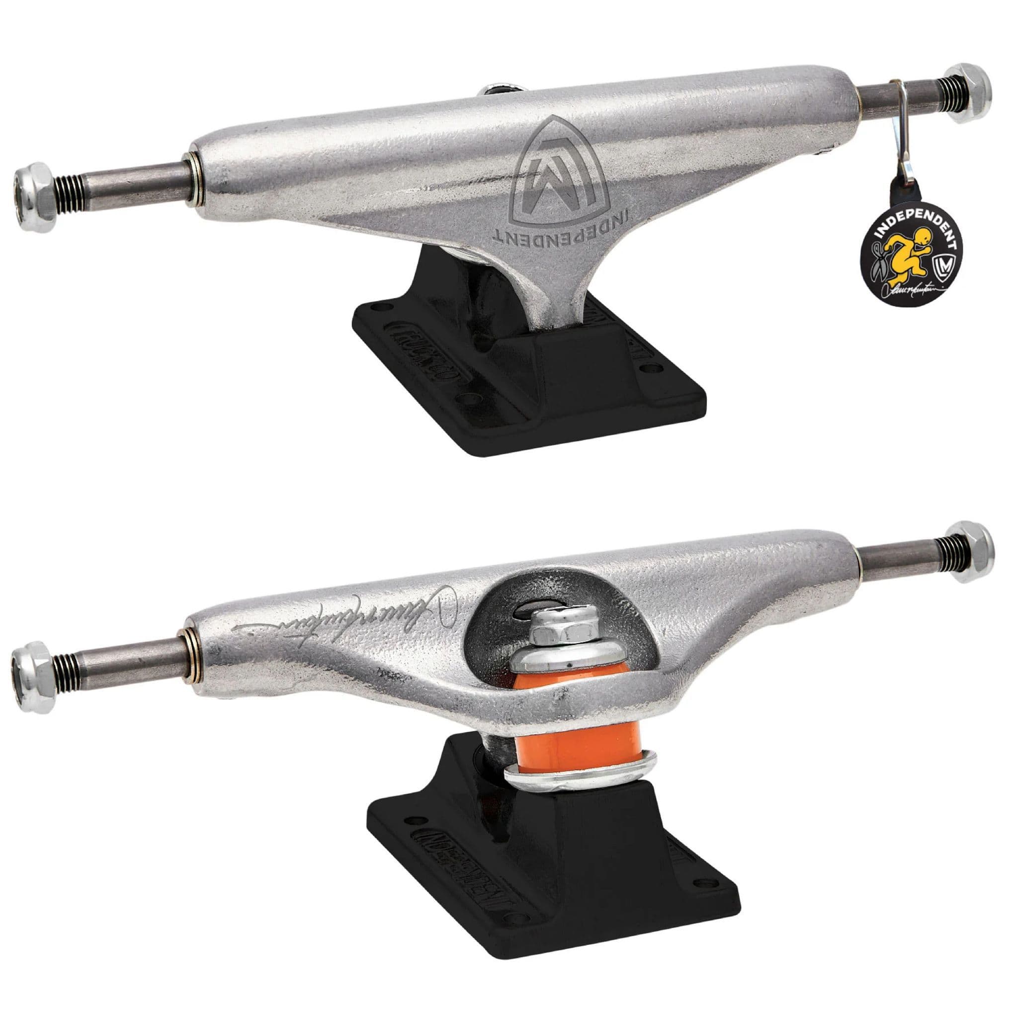 新品INDEPENDENT ST11 SILVER 169 TRUCK Independent Silver Stage 11 Skateboard Trucks - silver 169