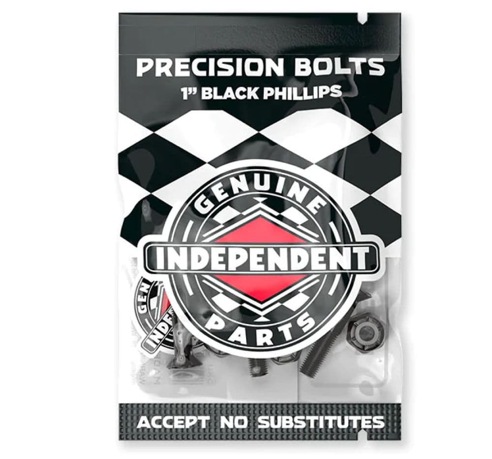 INDEPENDENT "Precision Bolts" Skateboard Truck Mounting Bolts 1 0