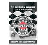 INDEPENDENT "Precision Bolts" Skateboard Truck Mounting Bolts 1.5" Phillips Countersunk Longboard