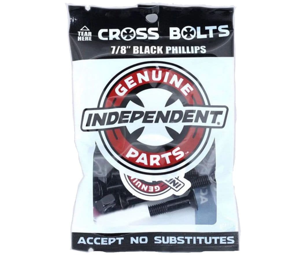 INDEPENDENT Skateboard Truck Mounting Bolts 7/8" Phillips Countersunk