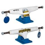 INDEPENDENT "Stage 4 -166 Gonz" Skateboard Trucks WHITE 9.0" 1986 Pool Vert Street Old Skool