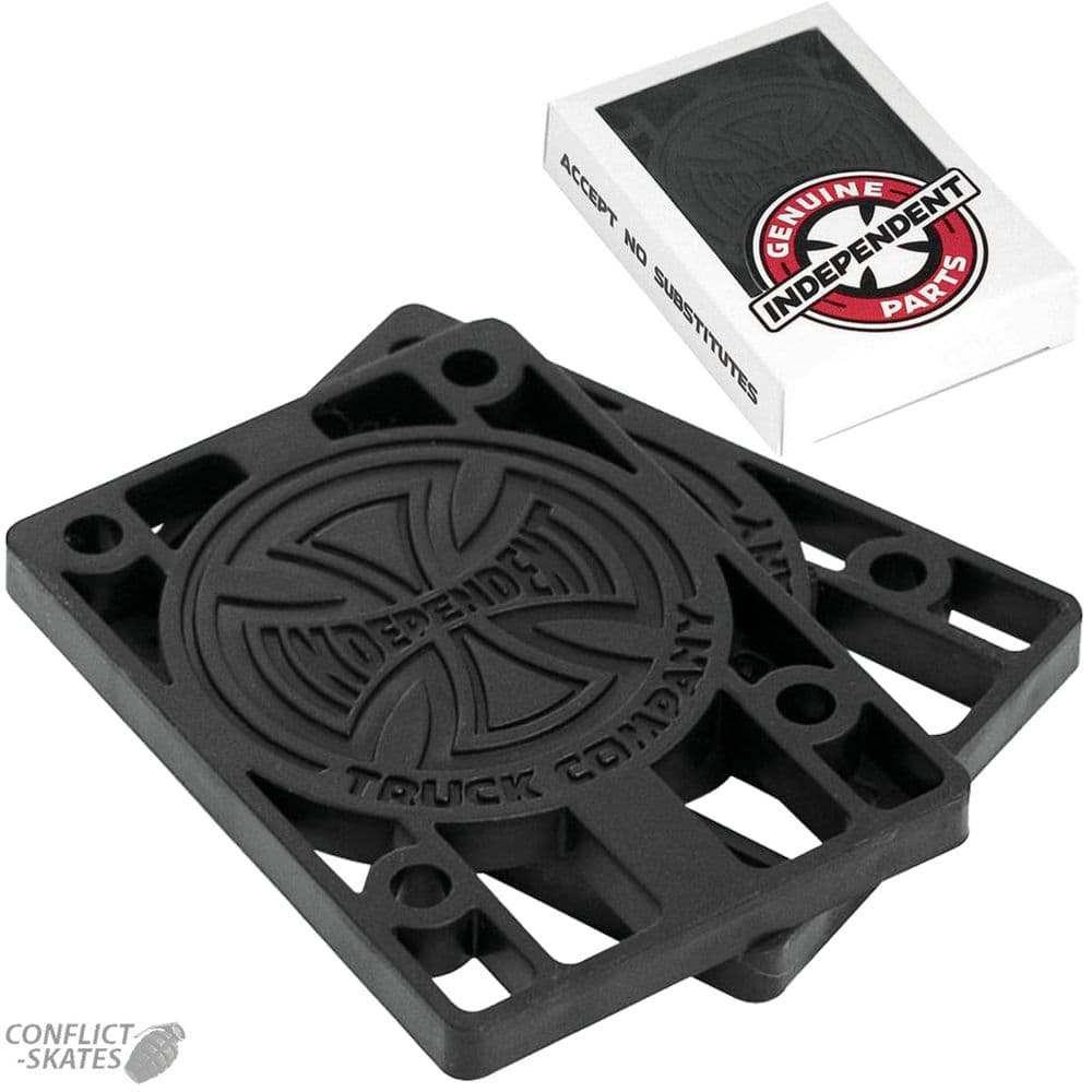 INDEPENDENT TRUCK Co INDY Skateboard Riser Pads Hard Risers 1/4