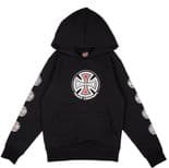 INDEPENDENT "Truck Co. Sleeve" Youth Skateboard  Hood GREY S  M L  Kids Hoodie Sweatshirt