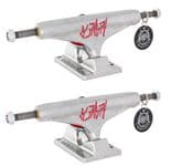 INDEPENDENT x SLAYER 169 Stage 11 "Raw" Skateboard Trucks Polished 9.125" Pool Vert Street